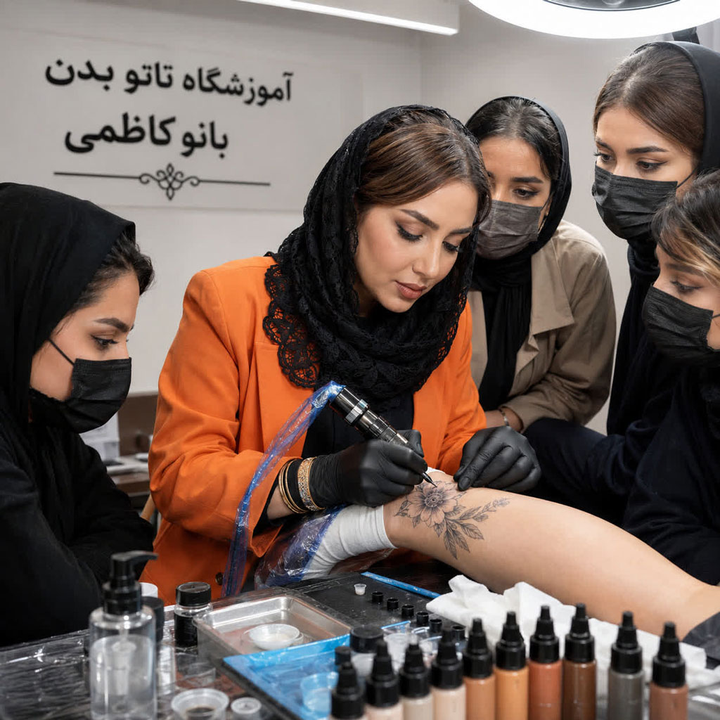 بهترین آموزشگاه تاتو بدن در فردیس