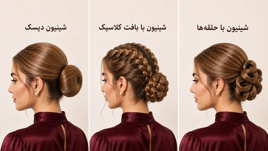 شینیونهای ساده برای محل کار