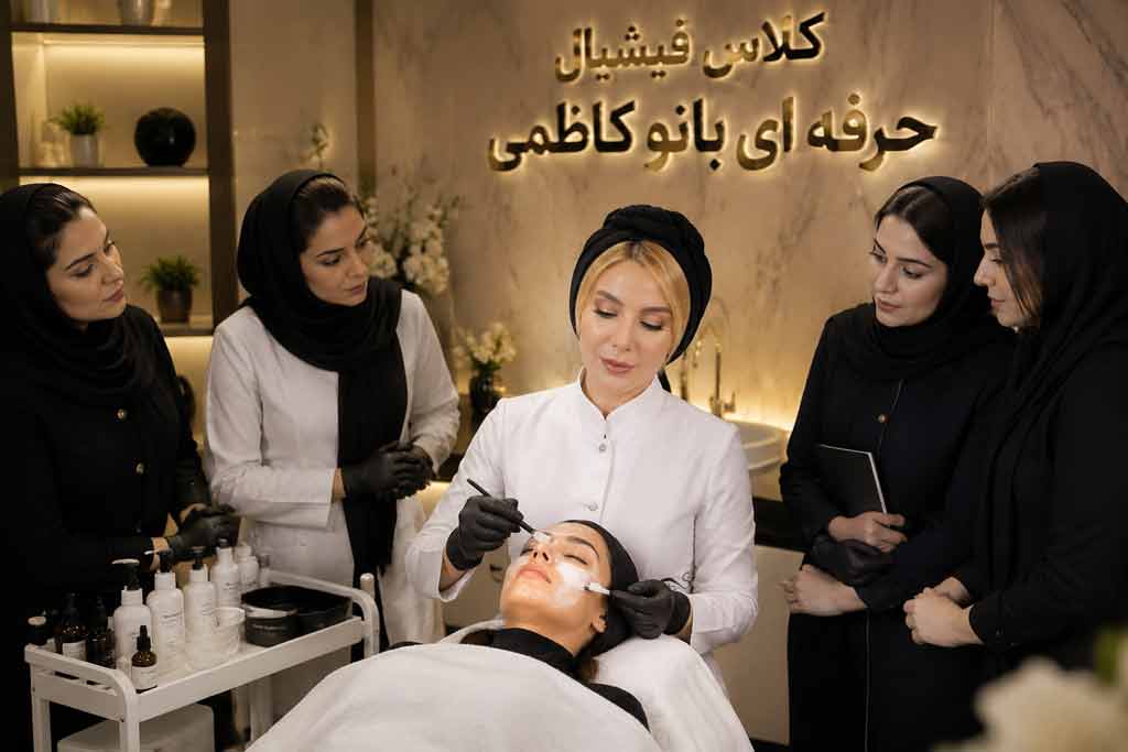 قیمت کلاس فیشیال صورت در فردیس