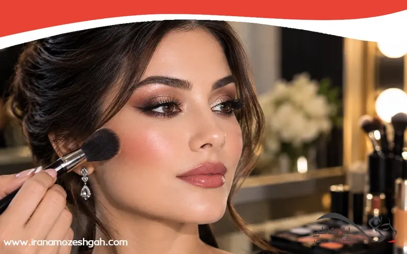 مراحل آرایش چشم و صورت ویژه مهمانی شب